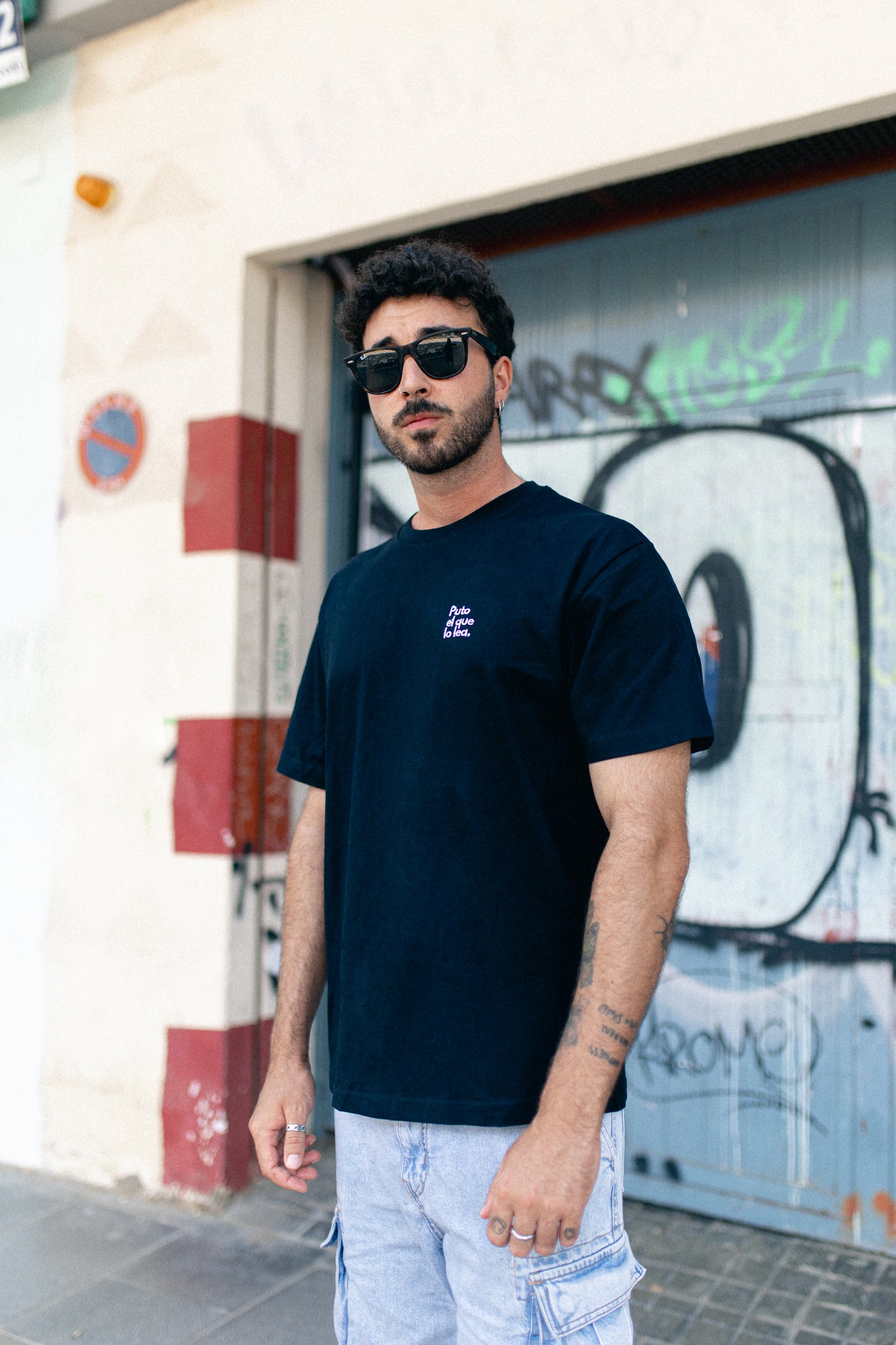 Camiseta "Puto el que lo lea" Bordado