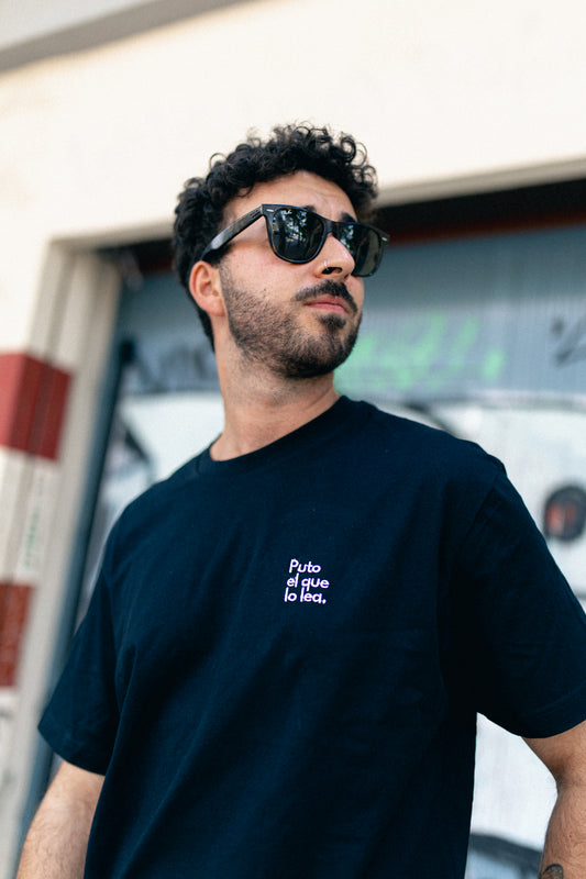 Camiseta "Puto el que lo lea" Bordado
