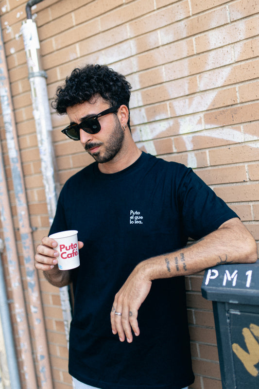 Camiseta "Puto el que lo lea" Bordado